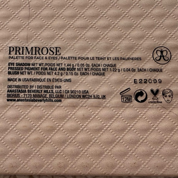 NIB Anastasia Beverly Hills Primrose Palette - Picture 4 of 5